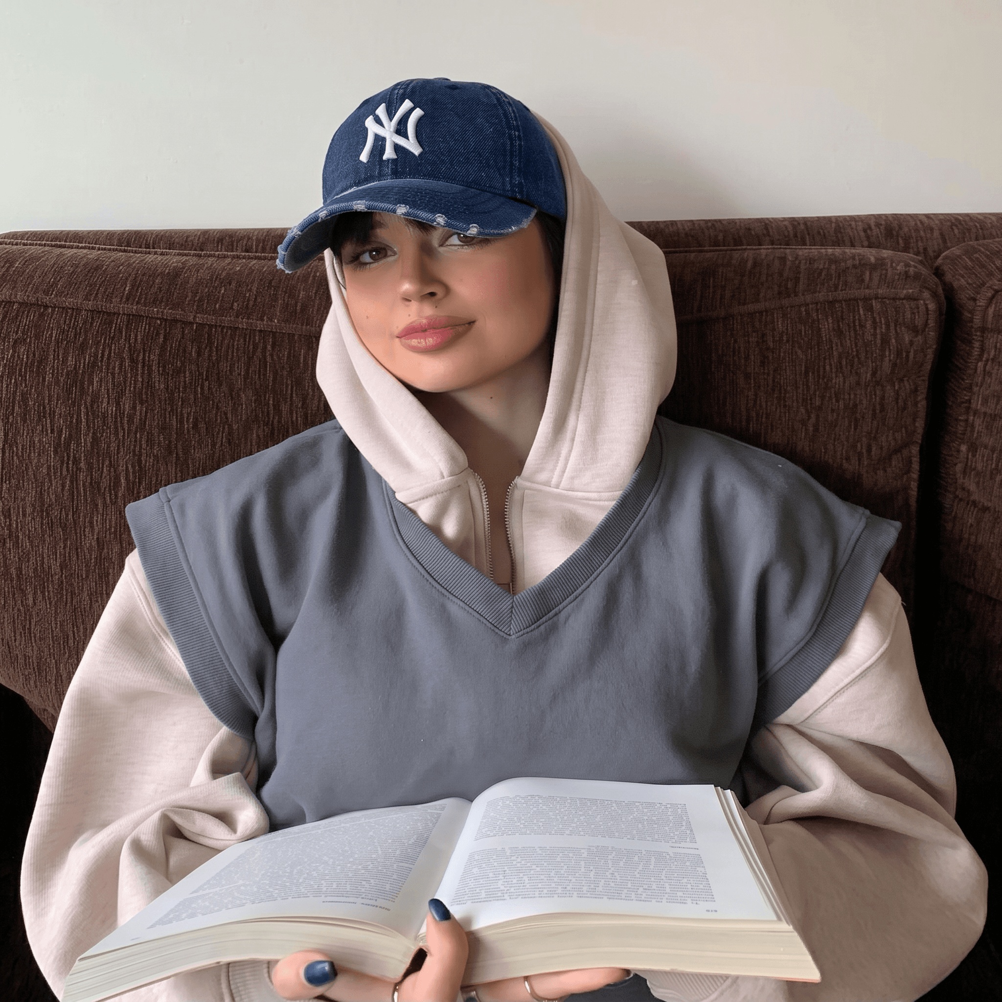 CAPY casquette jeans