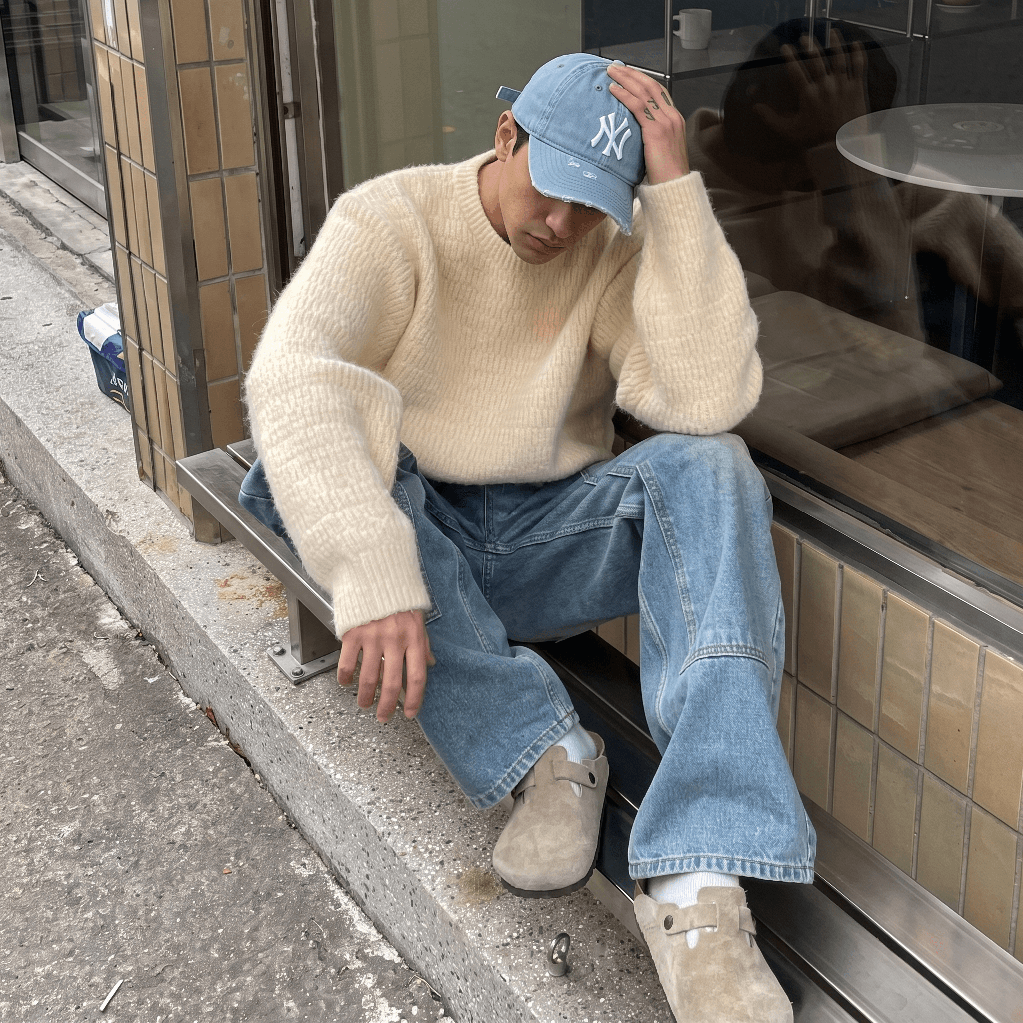 CAPY casquette jeans